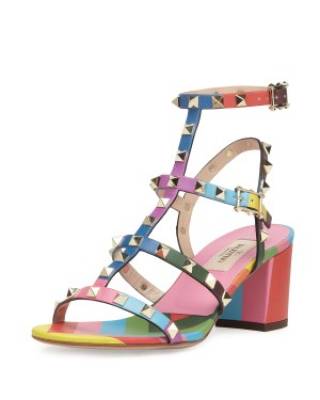 Valentino-Multicolor-Rockstud-1973-Cage-Sandal-Cruise-2015-300x375 versace donna,uomo,borse , accessori , scarpe, abbigliamento,stock,ingrosso,versace